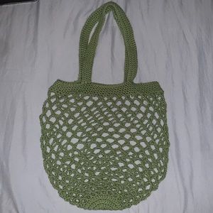 Medium sized crocheted bag